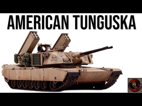 The M1 Abrams Air-Ground Defense System | AMERICAN TUNGUSKA SPAAG