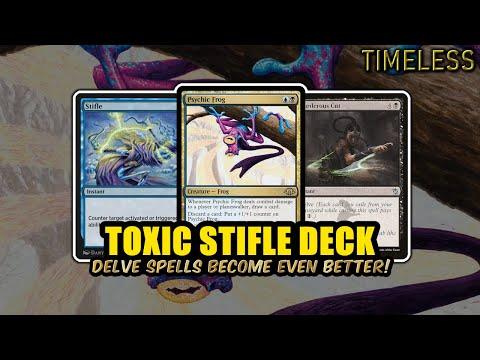 Ultra Toxic Stifle Frog – Delve Just Got Way Better! | Timeless BO3 | MTG Arena