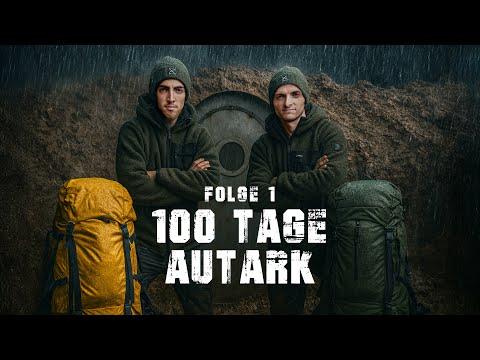 Der ERSTE Tag AUTARK - AUSSETZUNG im REGEN | Tag 1/100