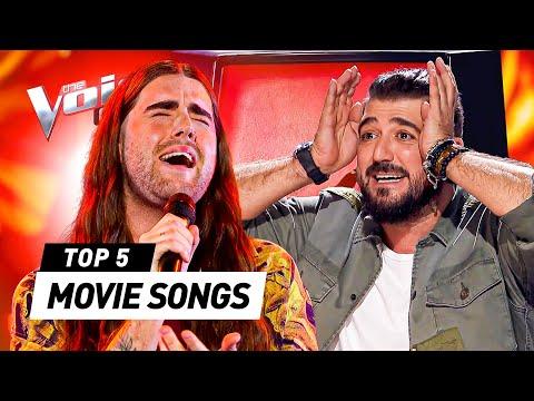 The most ICONIC Movie Songs on The Voice!