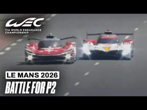EPIC Battle for Second Place | 24 Hours of Le Mans 2026 | FIA WEC