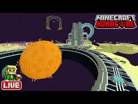 A Tron-Inspired Power Grid in my 55,600 Day Hardcore Minecraft World