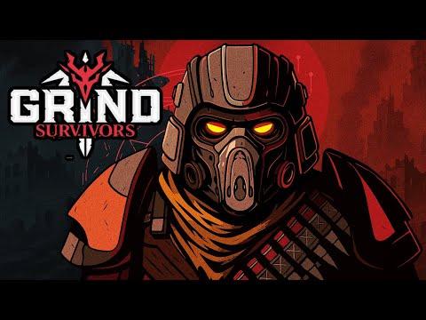 A Super Addictive New Demon Horde Survival Roguelite! - Grind Survivors
