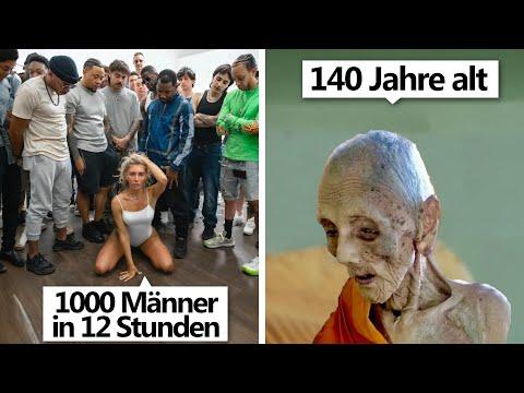 50 Menschen, die unfassbare Weltrekode gebrochen haben
