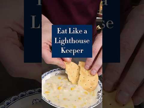 Eating like a Lighthouse Keeper from the 1800s