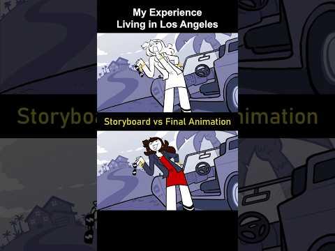 Storyboard vs Animation: Living in Los Angeles (shot 21)