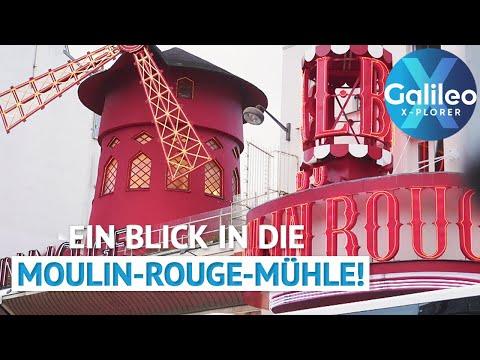 Wie sieht es in der MOULIN-ROUGE aus? VERBORGENE Orte in Paris! | Galileo X-Plorer
