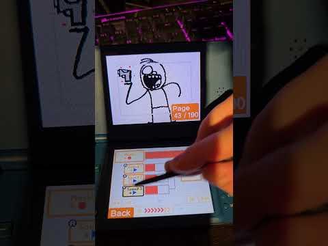 Recording "Tasty Snack" #flipnote #animation #dsi #voiceacting