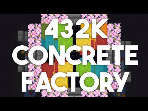 Simple 432k concrete factory for 1.21
