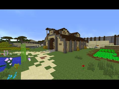 Slinned's World Ep 6: A New Barn For A New World! (My First Building)