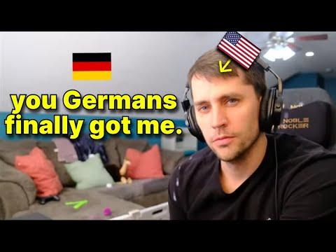 Me getting pranked by a German