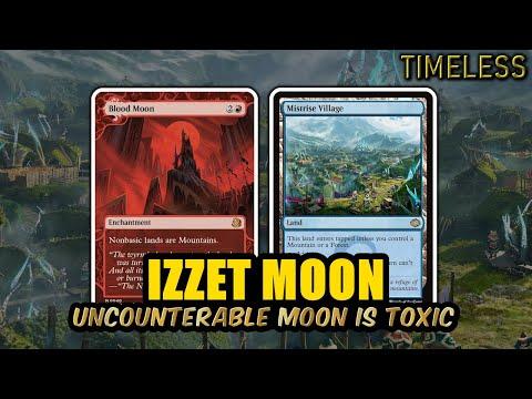 Uncounterable Blood Moon Would Be TOXIC? – Izzet Moon Is Back! | Timeless BO3 | MTG Arena