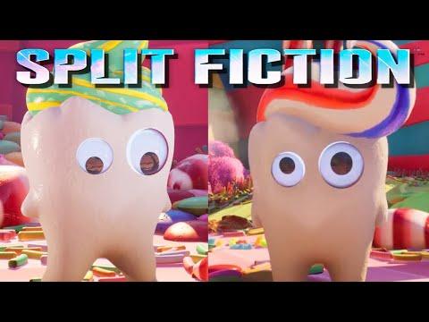 Wir sind Zähne im Süßigkeitenland! | SPLIT FICTION mit @maudado