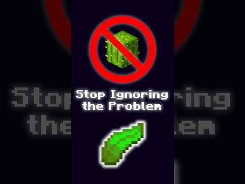 Stop using Cactus #minecraft #minecraftbuilds #redstone