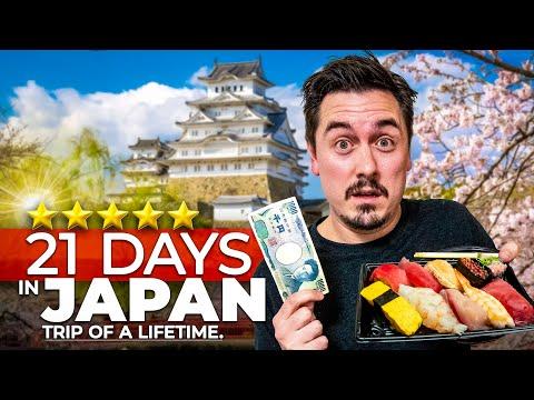 How to Spend 21 Days in JAPAN 🇯🇵 The Ultimate Travel Itinerary