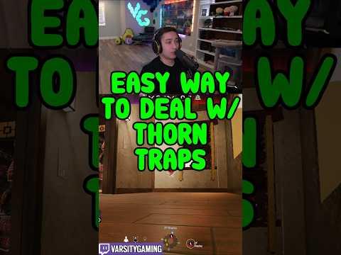 HOW TO COUNTER THORN TRAPS (SIEGE SCHOOL) #shorts