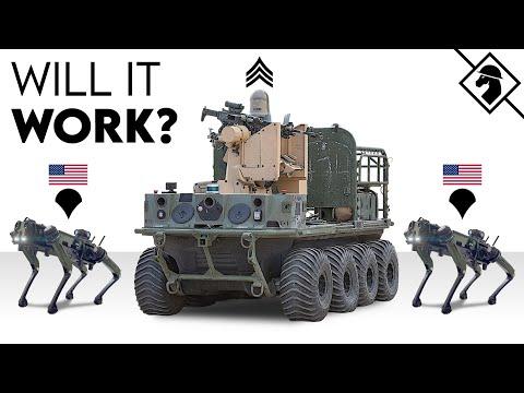NEW U.S. Army Robot—Kamikaze Drone Company