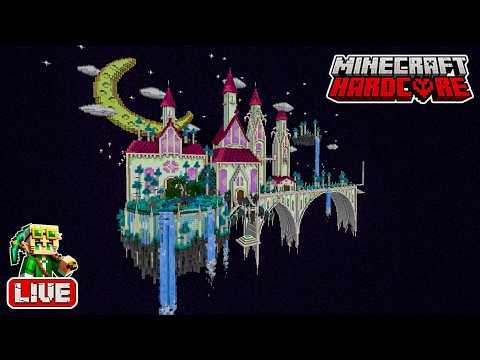 Building Floating Islands in the End in my 56,600 Day Hardcore Minecraft World