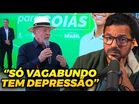 LULA CHAMA QUEM TEM DEPRESSÃO DE ''VAGABUNDO'' (ENTENDA) - E SE FOSSE BOLSONARO?