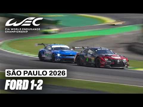Ford Mustangs Storm to LMGT3 1-2 at São Paulo | Rolex 6 Hours of São Paulo 2026 | FIA WEC