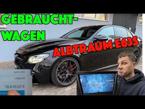 Kunde kauft Traumwagen der sich zu einem Albtraum entwickelt. AMG E63s mit versteckten Mängeln
