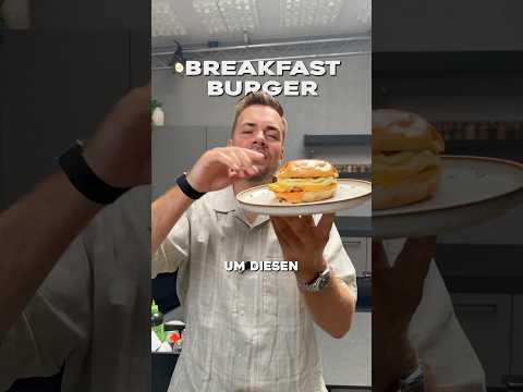 5 min Breakfast Burger 🍔🤤