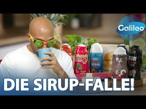 Gesünder als Cola und Softdrinks? Das steckt in Zero-Sirups, Waterdrop und Co.