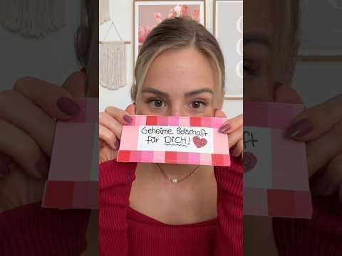 Süßeste Karte everrrr🥹💋 #diy #geschenkideen