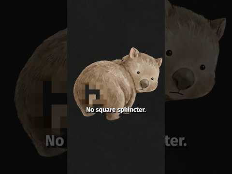 Wombat Poop Is Weird...