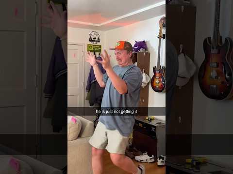 how is he even doing that