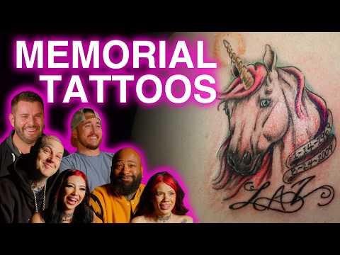 "I'm going to cry RIGHT NOW!" | Memorial Tattoos