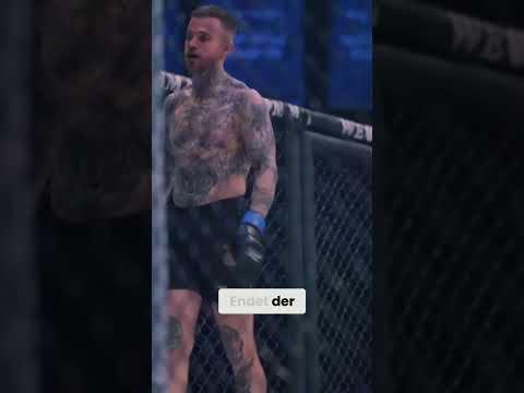 Harte Treffer auf beiden Seiten im Käfig! - Fabio Schäfer MMA Kampf
