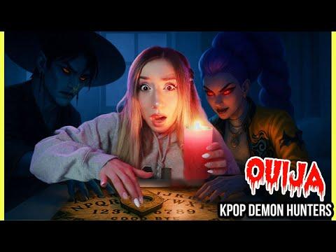 Experiment - GEISTER mit OUIJA BOARD im echten LEBEN 3 Uhr nachts RUFEN (Rumi Kpop DEMON HUNTERS )
