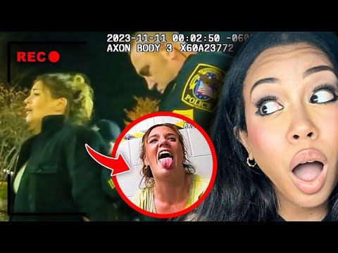 “GOOD GIRL” Unhinged Woman Gets WEIRD with Police Over Sick Dog