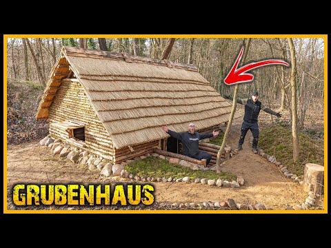 Grubenhaus 3.0 – Beste Tür, feinster Boden und schnieke Außenanlage - Bushcraft [Part 11]