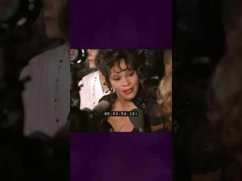 Red carpet footage from "The Bodyguard" premiere in Los Angeles in November 1992.