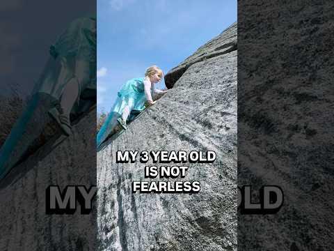 I can confirm she does get scared, her comfort zone is just not where people expect it to be