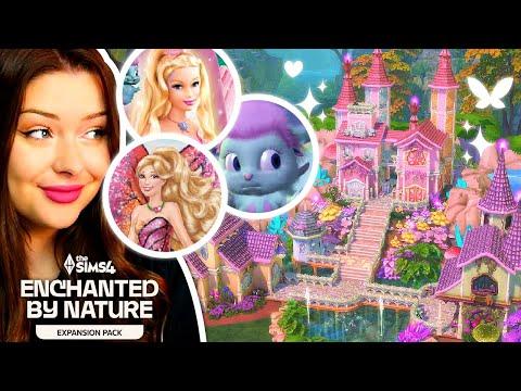 Each Tiny Home is a Different BARBIE FAIRY in The Sims 4 Enchanted by Nature