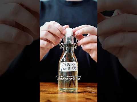 How to make the easiest vanilla syrup