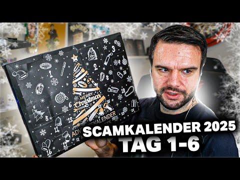 Ein neuer SCAMKALENDER - SCAM & MOD Kalender! 😂 Türchen 1-6 - 2025 | TrilluXe