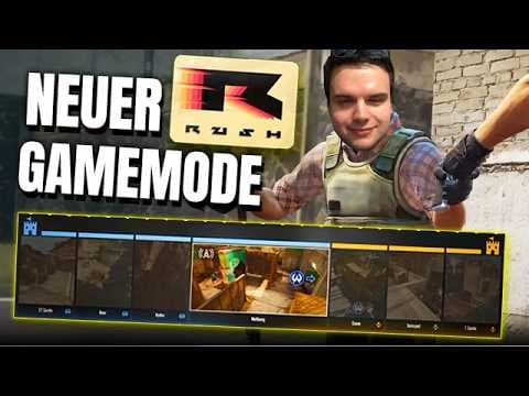 CS2 hat einen NEUEN GAMEMODE - RUSH! 😄 Erste Runden im neuen Modus