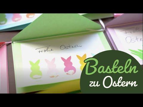 Bastelideen zu OSTERN 🐤 | DIY Osterkarten | Super einfach und schnell!