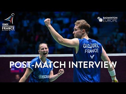 "Not a good day on court but the crowd helped" Gicquel/Delrue through to the QFs | French Open 2025