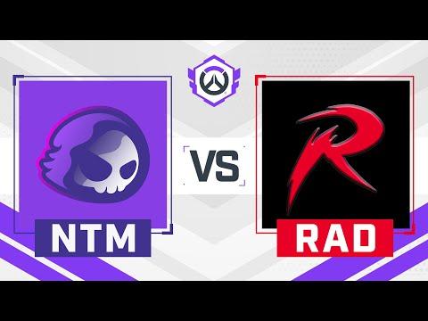NTMR vs RAD Esports | OWCS 2025 NA | Stage 1 Playoffs Day 2