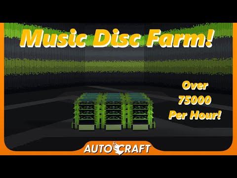 Fast Music Disc Farm Perimeter! (AutoCraft ep.122)