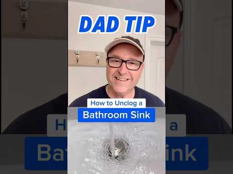 Unclog Your Sink with These Tips from Dad