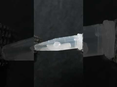 Melting dry ice in a vice grip