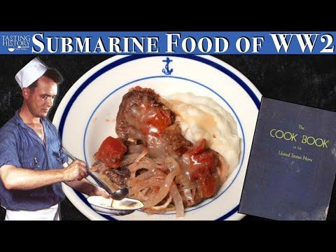 Eating aboard a US Submarine during World War 2 (No Ads)