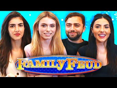 Family Feud GOT INTENSE! w/ Anna Cramling & Botez Sisters