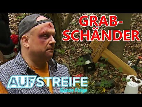 Schock auf dem Friedhof: Unbekannter zerstört Grab des Vaters! | Auf Streife-Ganze Folge | SAT.1